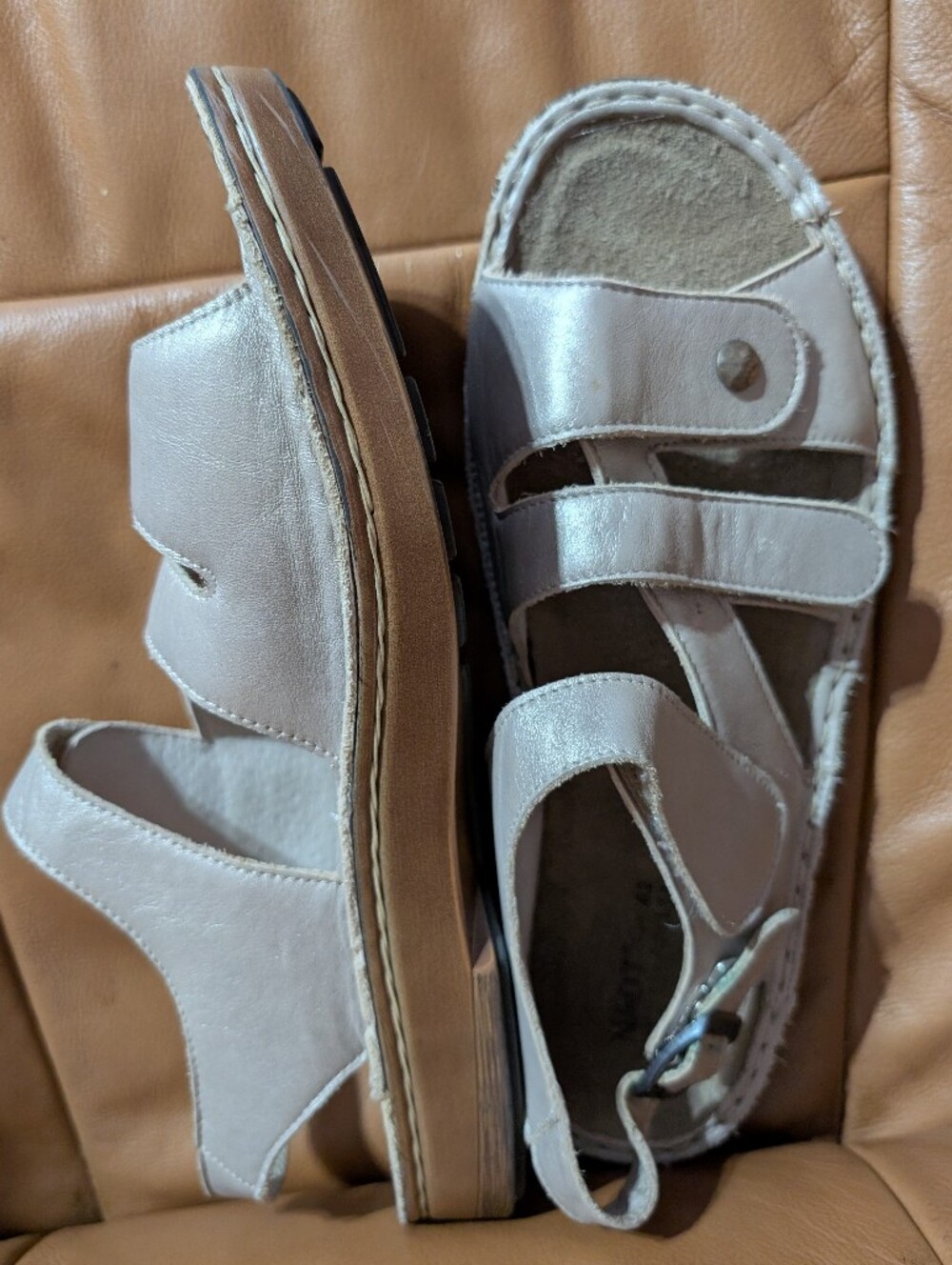Naot Fleur strappy sandals.